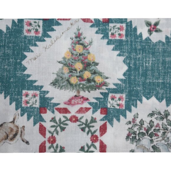 Vintage 90s 1992 Reyn Spooner Christmas Shirt Hawaiian Camp Half Button Up XXL - Picture 5 of 9
